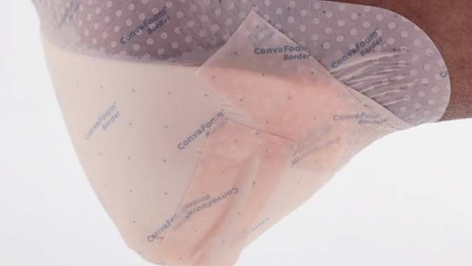 a close-up of a foot